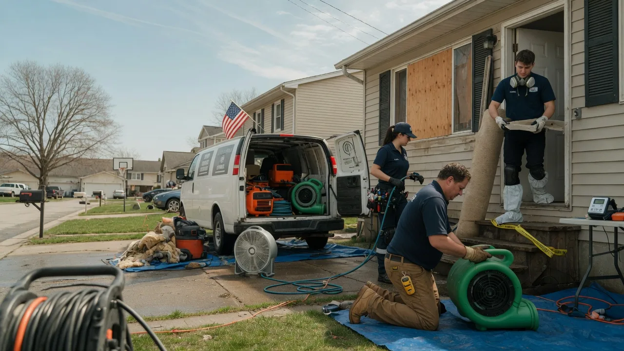 Water Damage Restoration in Cedarburg, WI near me